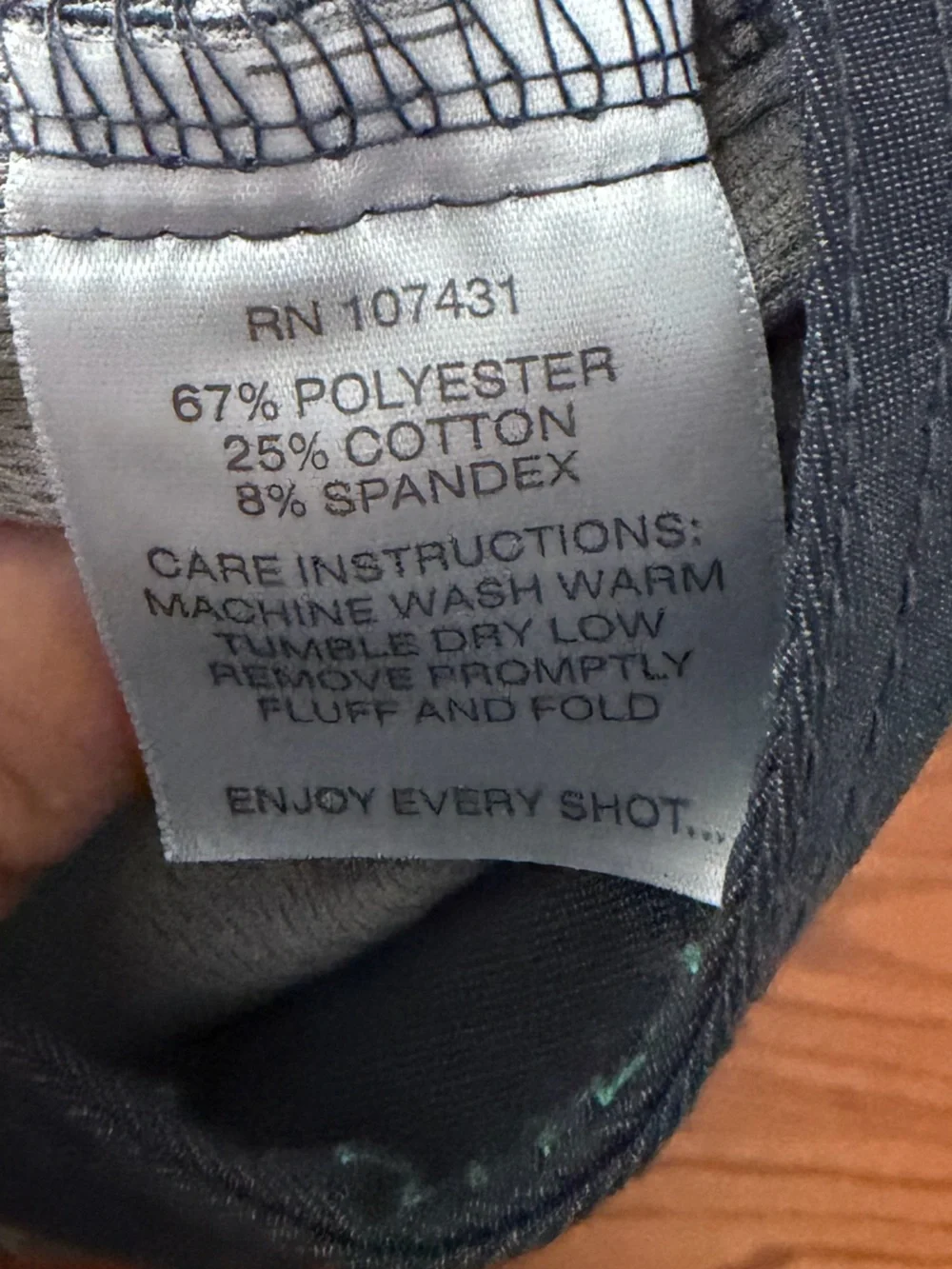 Linksoul Boardwalker Men’s Pants Size 34L Navy Performance Stretch Straight Fit